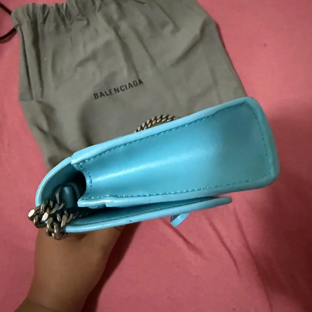 Balenciaga Hourglass Wallet on Chain Bag